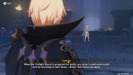 The Traveler's sibling and Dainsleif meet again (Image via HoYoverse)